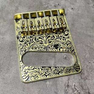 Tele雕花琴桥 升级配件 电吉他TL电路板旋钮螺丝美芬日芬墨芬改装