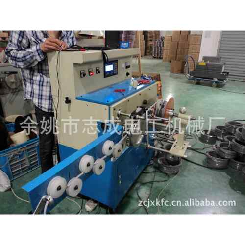 厂家供应电线电缆辅助设备高速两用打饼机扁线圆线均可