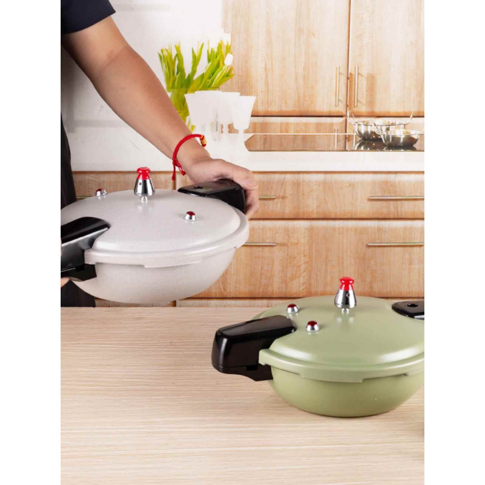 彩色小型压力锅酒店高压锅剁椒鱼头锅焖锅饭店生蚝压力锅商用