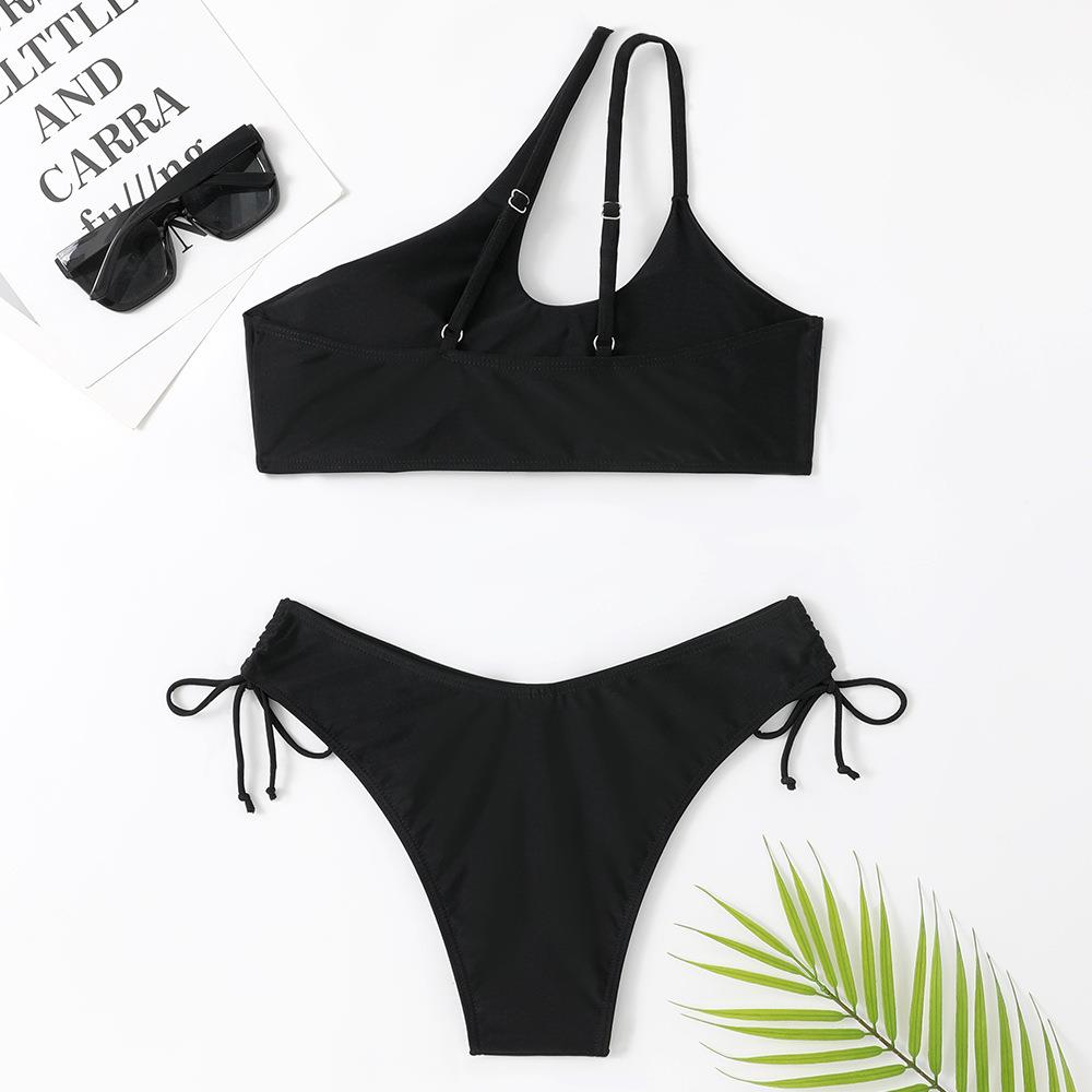 waist webbing piece for one Halter swimsuit women