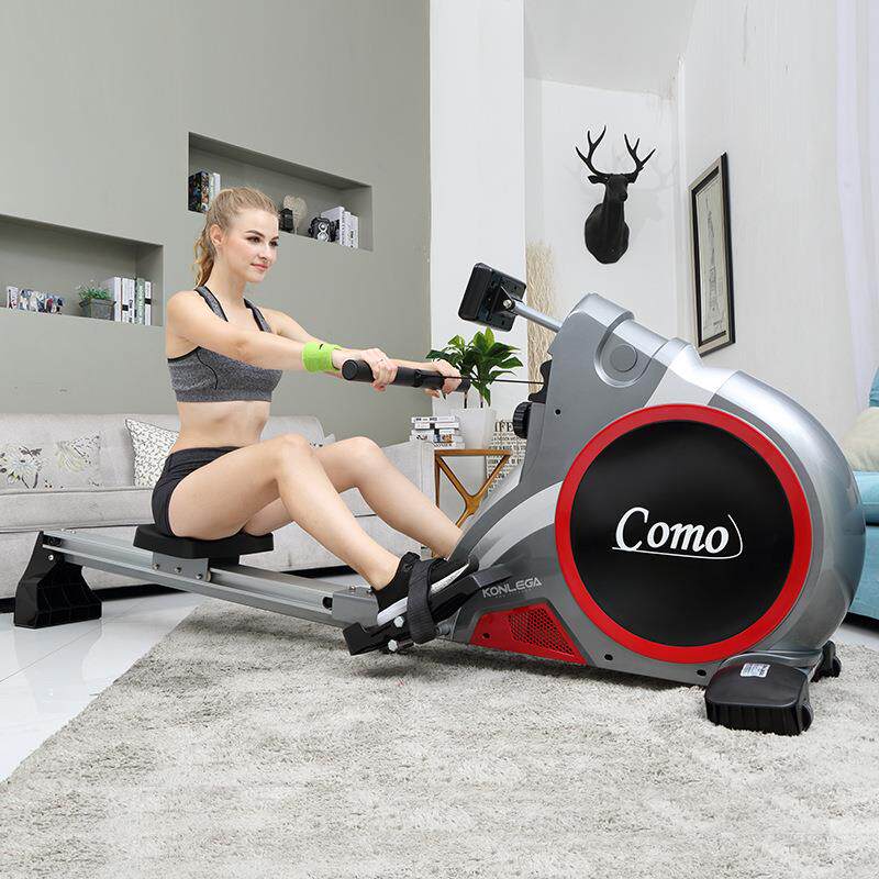 康乐佳K7108 磁控划船机家用健身房商用划船器划桨机室内运动器