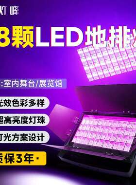48颗地排灯舞台灯光暖白帕灯LED面光灯补光婚庆染色灯户外天排灯