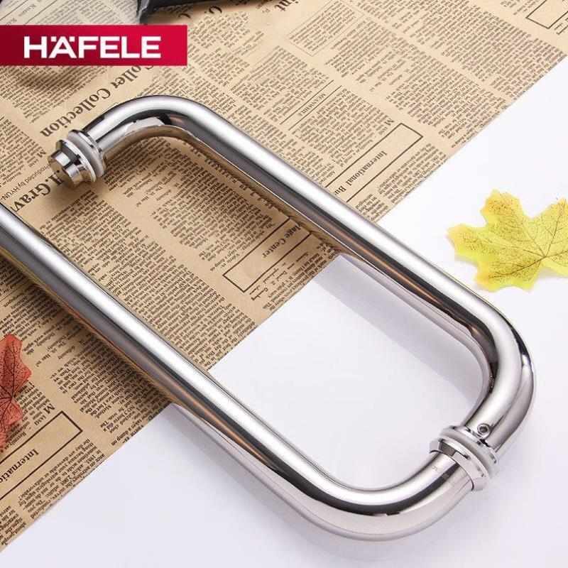 海福乐HAFELE德国海福乐HAFELE淋浴房不锈钢长拉手浴室玻璃门