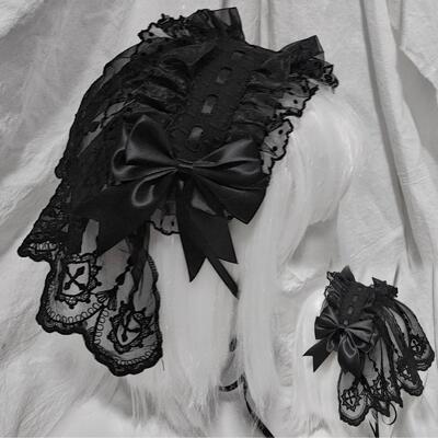 4 Types Original Lolita Bridal Veil Versatile Headband