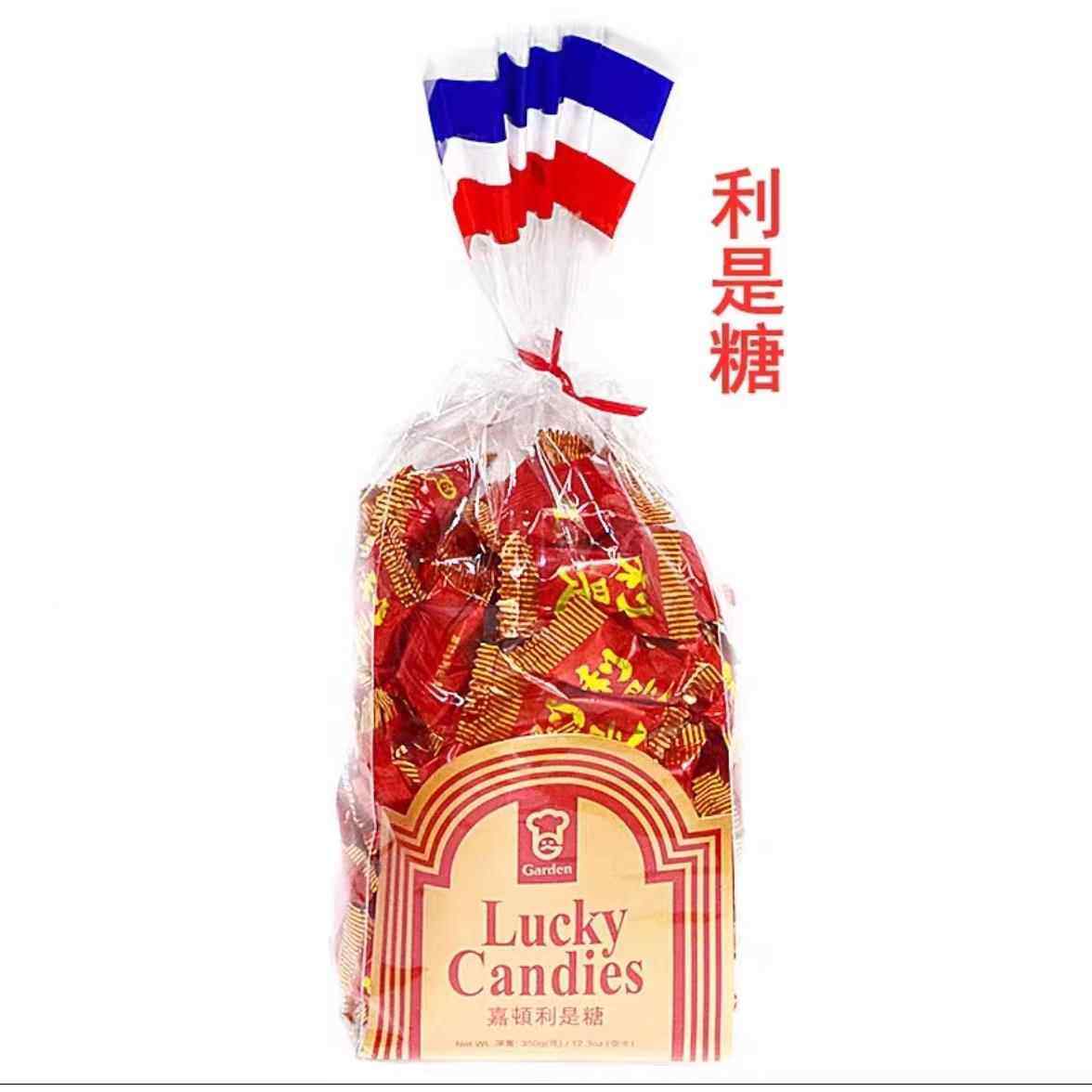 香港嘉顿Garden利是糖什锦糖 350g佳节送礼 年货贺年糖果进口喜糖