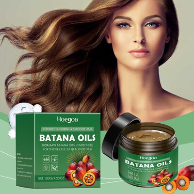 Hoegoa 巴塔纳油发膜 补水滋养柔顺秀发改善干枯毛躁护发发膜翻译
