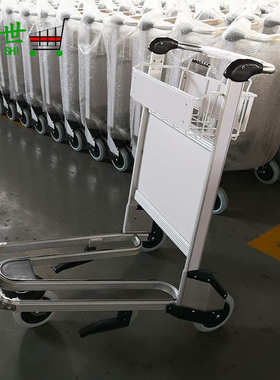 OS-AAT01供应机场行李车 批发铝合金机场车 酒店行 李车机场手推