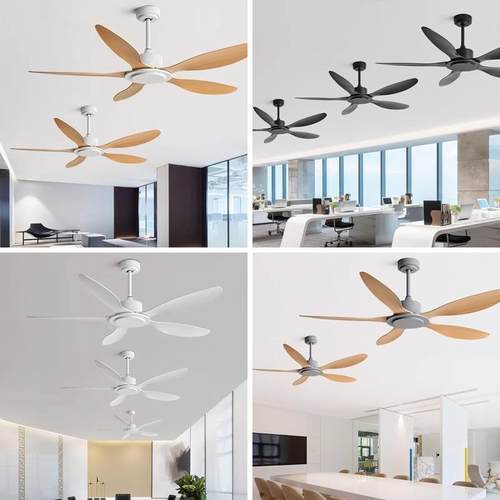 用客风厅力工厂用电风扇商用大无灯吊顶风扇复古215餐厅工业家风