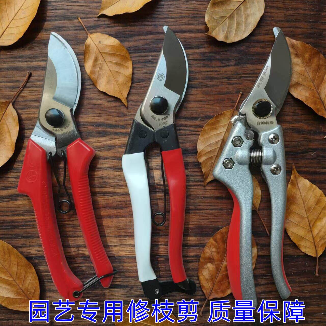 宁三修枝剪园艺剪刀果树剪修花枝树枝专用剪家用强力修花省力剪子图片