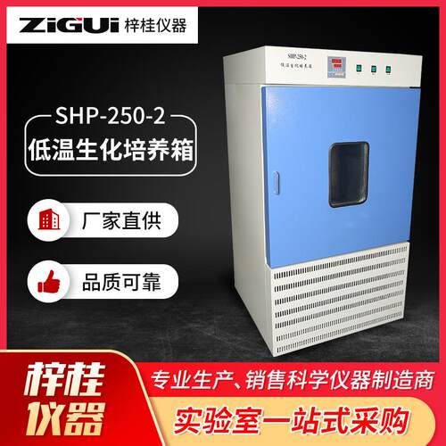 上海梓桂SHP-250-2低温生化培养箱SHP-250-4/SHP-250-6生化培养箱