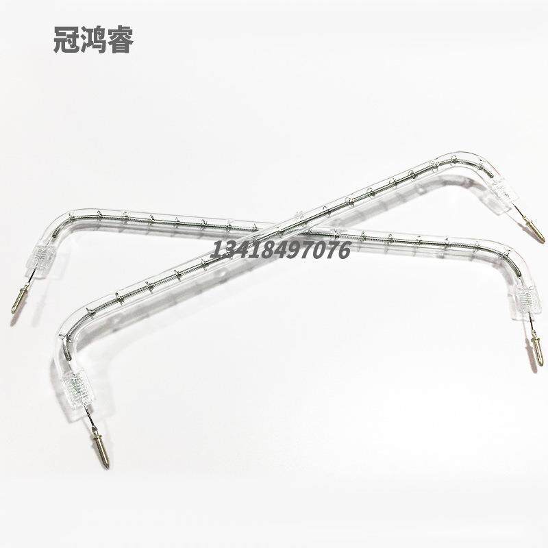 IR灯管3500W短波红外线灯管3.5KW U形卤素灯管400V烘箱加热灯管