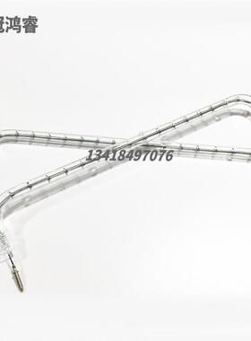 IR灯管3500W短波红外线灯管3.5KW U形卤素灯管400V烘箱加热灯管