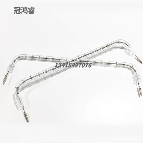 IR灯管3500W短波红外线灯管3.5KW U形卤素灯管400V烘箱加热灯管