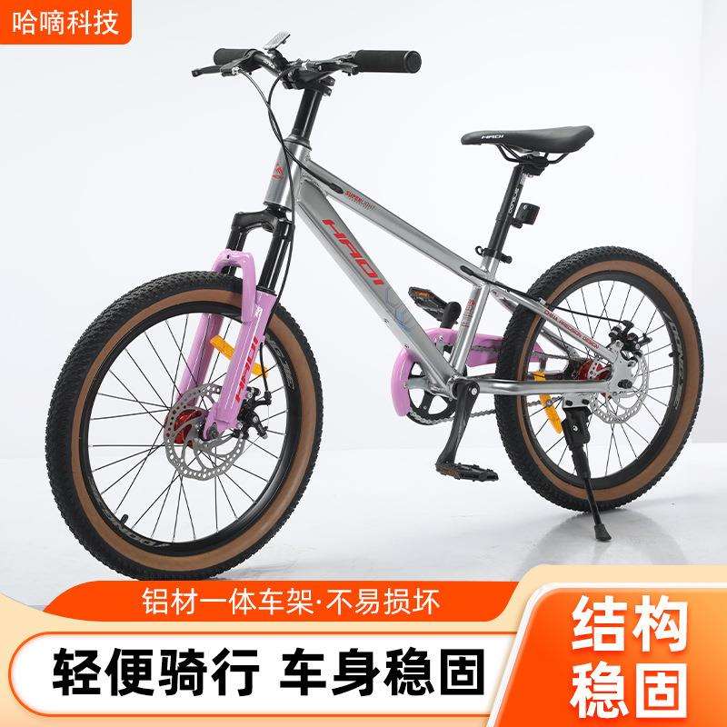 HD-S500(铝)22寸铝合金山地车自行车学生车男女碟刹单速骑行