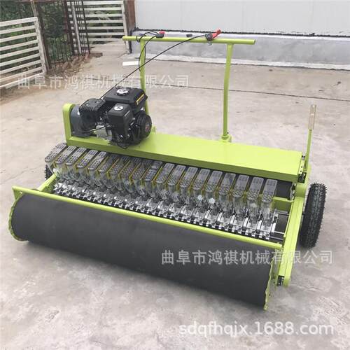 衢州蔬菜粱谷子精播机 汽油四行桔梗精播机 蔬菜精播机械K