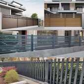 庭围墙院护栏户外铝合金铝艺栅栏围栏自建房别墅院阳子台JD 050护
