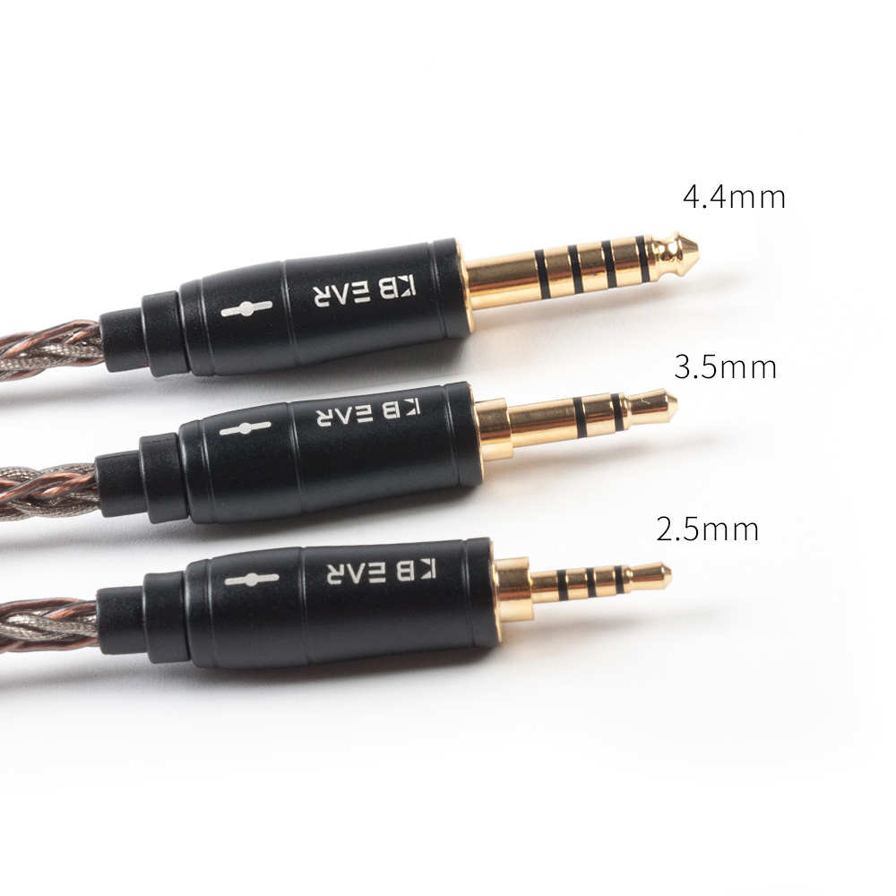 【韵】KBEAR魁宝耳机升级线8股铜银混编耳机平衡线MMCX/2PIN/TFZ