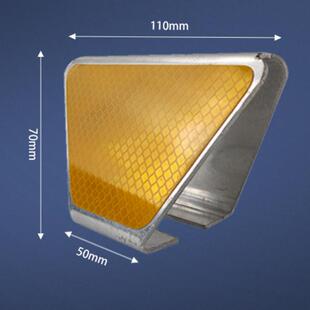 镀锌高速公路玻璃钢轮廓标LED附着式诱导标护栏轮廓标