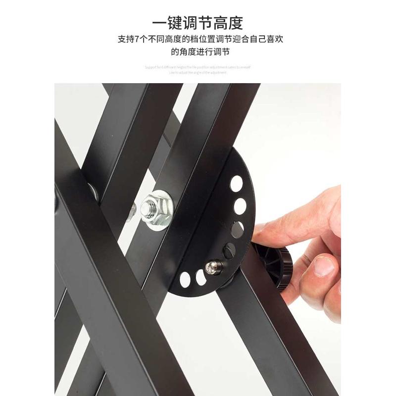 专业通用电子琴架子双层折叠88键61电钢琴支架X型家用古筝键盘架