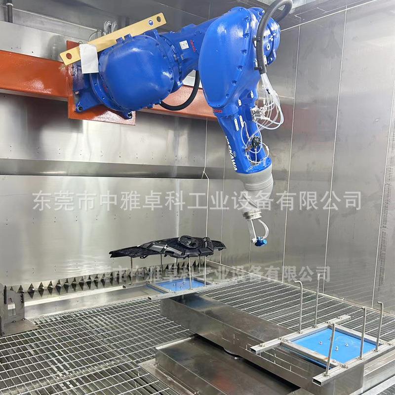 汽车零部件格栅喷涂线机器人自动喷漆涂装设备