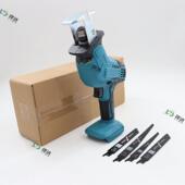 e复ba马y电锯家用充电持式 小型户581外手电动锯伐木锂电往锯刀马