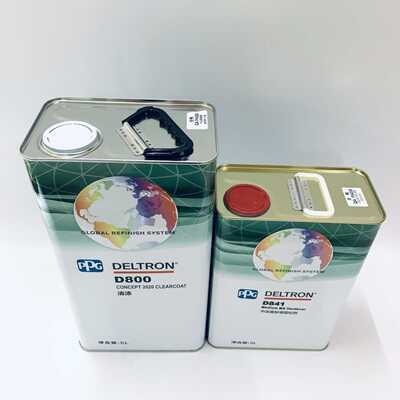 PPGD800清漆套装汽车漆透明面漆达壮划痕高硬度高亮度清漆
