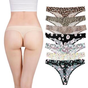 Sexy Panties Sports Seamless Thong Underpants String 裤
