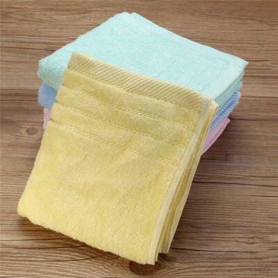 34x71cm Cotton Towel Bamboo Fiber Face Towel Household Thick