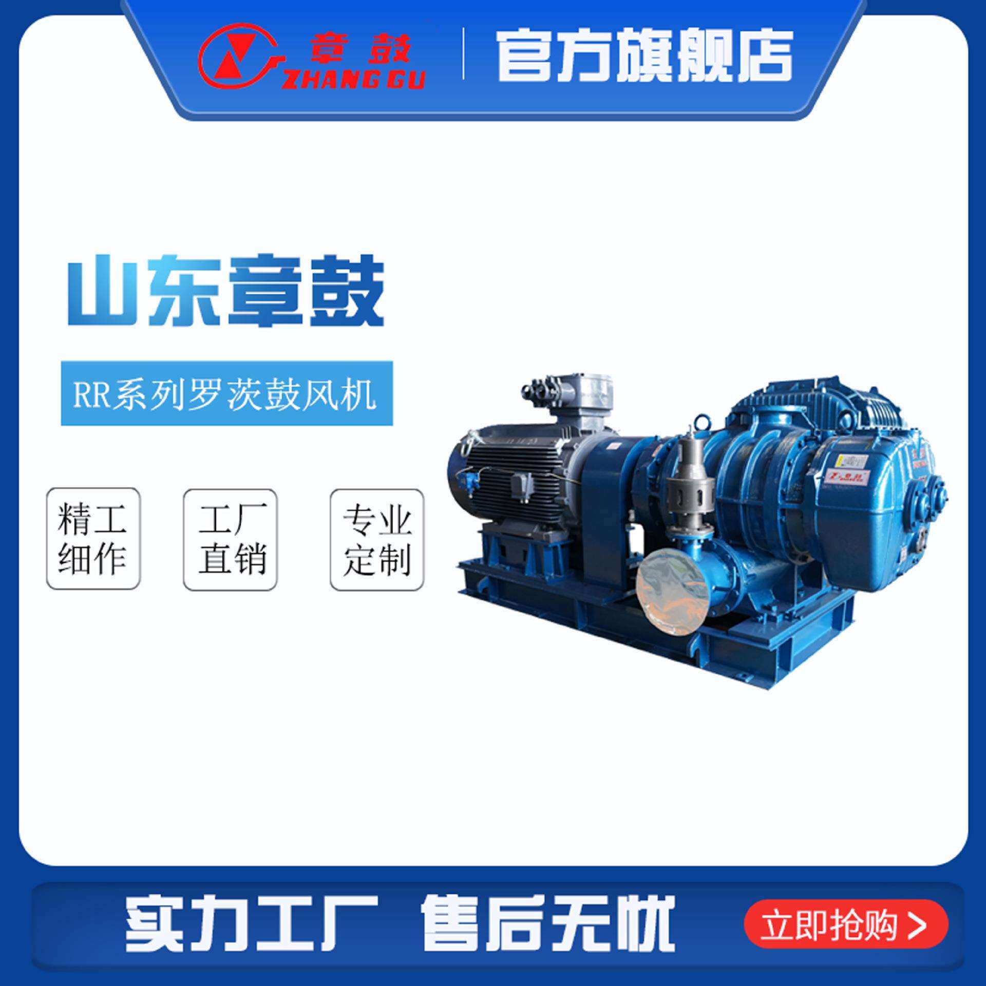 山东章鼓 RR系列罗茨风机 钢铁及冶炼行业用