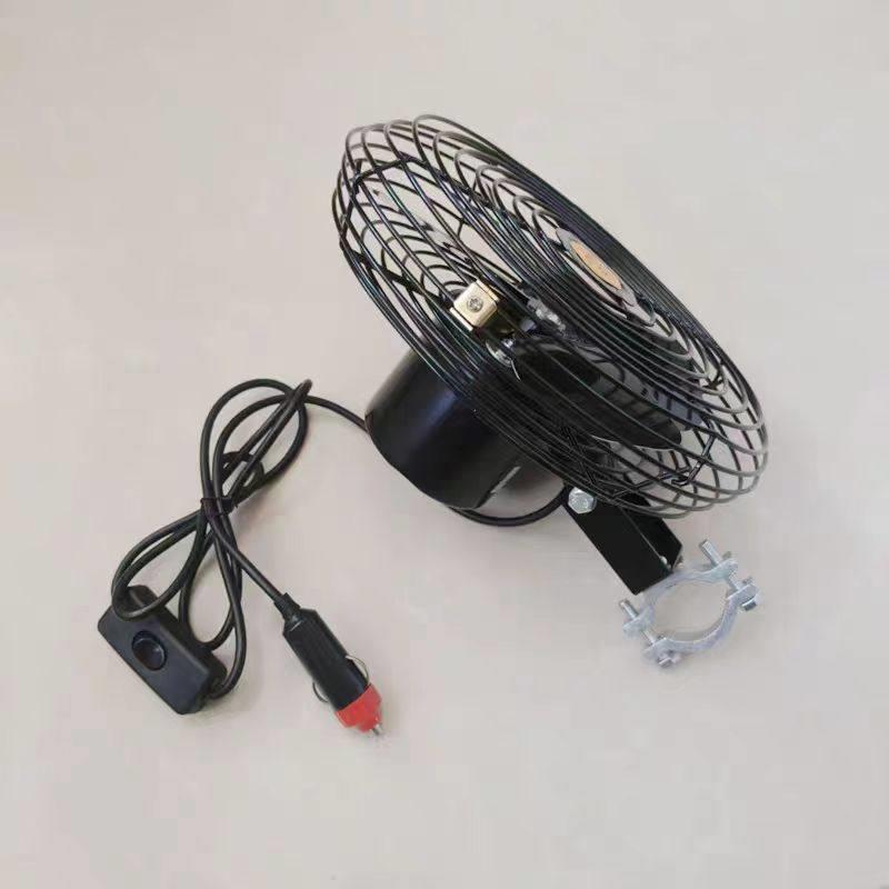 货割车12v24v工程车收电机装载机12v24机v车载风扇强力制冷堆高机