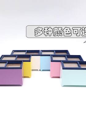 1：12迷你娃娃屋家具DOLLHOUSE微缩食玩模型横式冰柜冰箱仿真冰柜