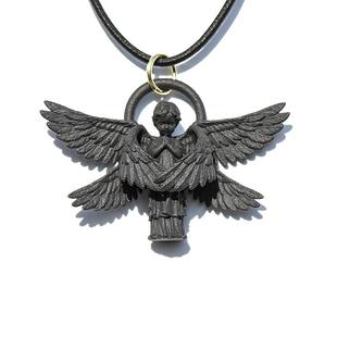 高档原创设六翼守护天使汽后视镜内饰创男计意个性车车载挂件吊坠