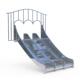 民宿主题儿童游乐设备户外非标大型滑梯商文旅业无动力不锈钢滑梯