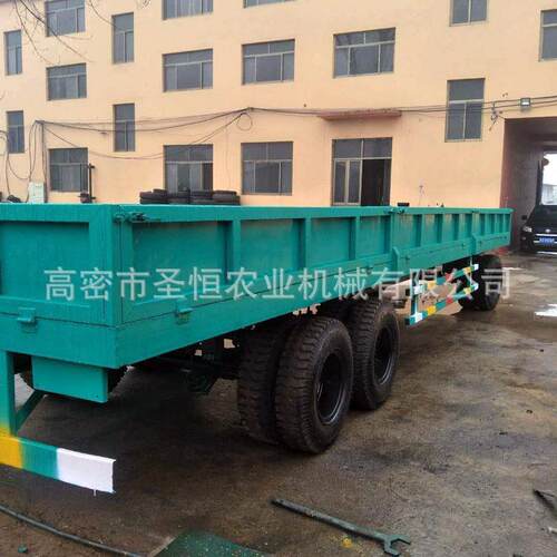 重型箱式挂车箱式牵引挂车大型重载平板运输挂车