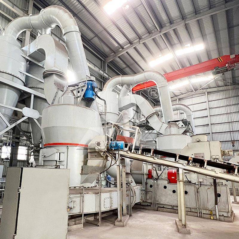 白泡石粉加工设备 耐火材料粉加工设备 菱镁矿5R雷蒙磨自重多少吨