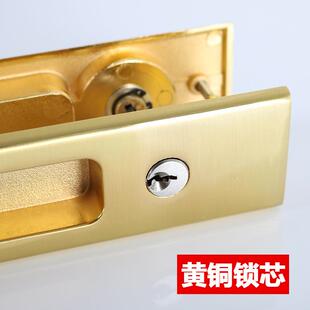 移门锁BF 形间推隐拉叠门阳台吊 A001折门卫生门钩锁滑动门锁暗装