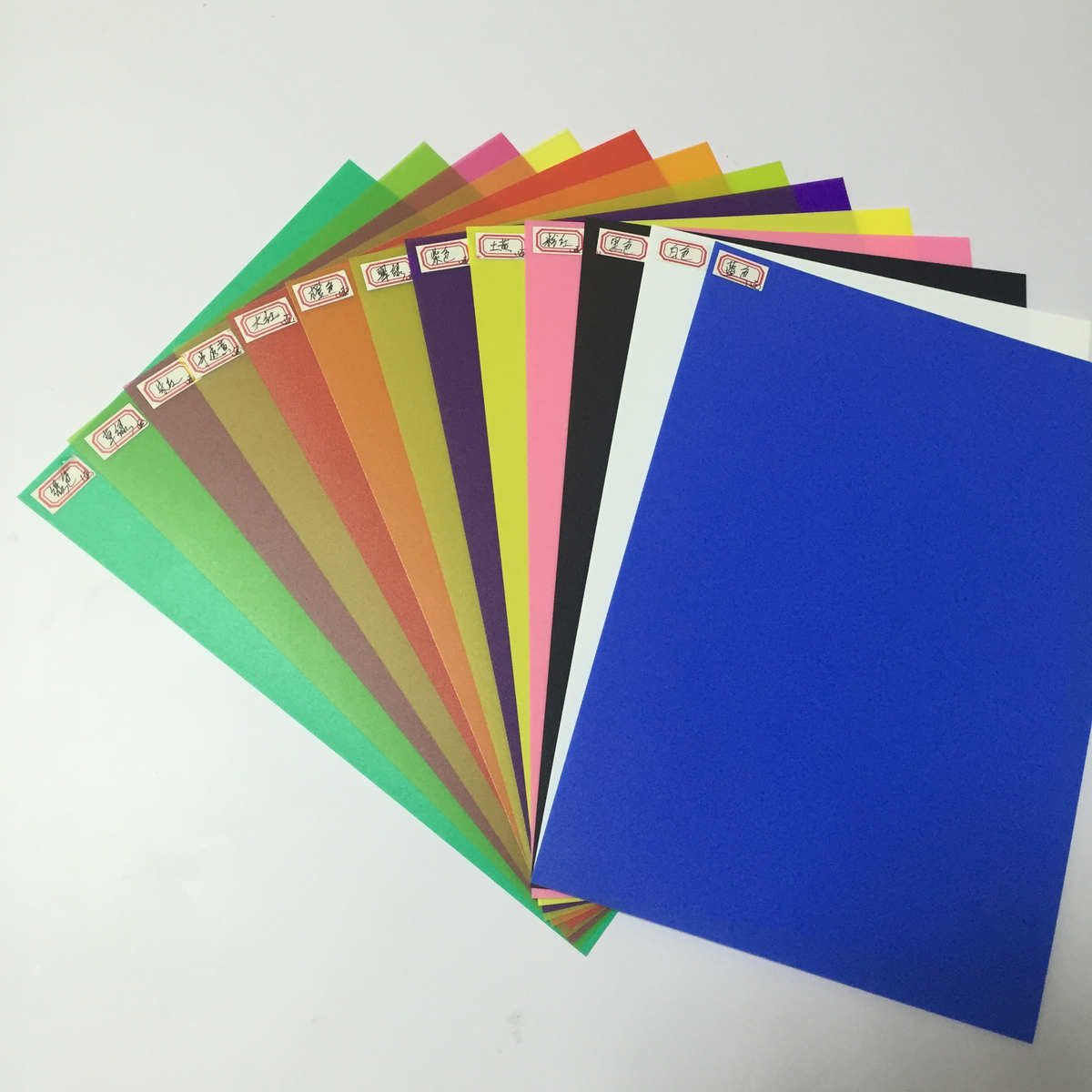 磨砂塑料片PP材质薄片药材分类片置物架鞋架防水防尘垫板 0.5mm厚