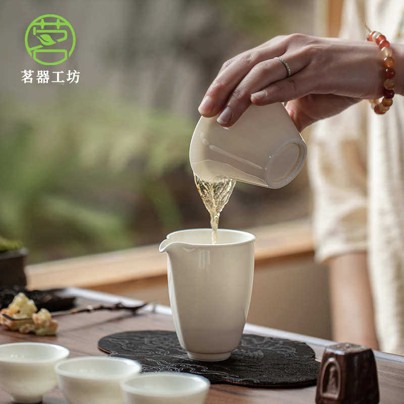 岁寒三友手工堆雕陶瓷盖碗泡茶碗防烫手白瓷单个二才盖碗功夫茶具,餐饮具,盖碗,淘宝优惠券,粉丝福利购,淘宝优惠卷