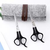 women hair cutting Hairdressing self scissors