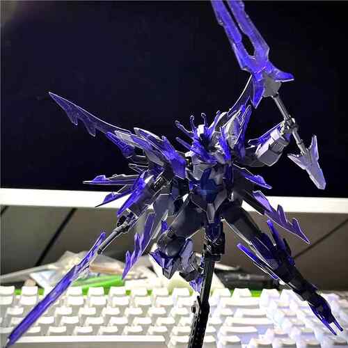 见描述jHm国s模KO集模社高达模型拼装机甲手办冰川瞬创变G暗物质