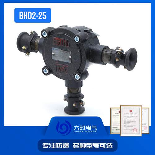 矿用隔爆型低压电缆接线盒 BHD2-40/660(380)-4T四通分线盒40A