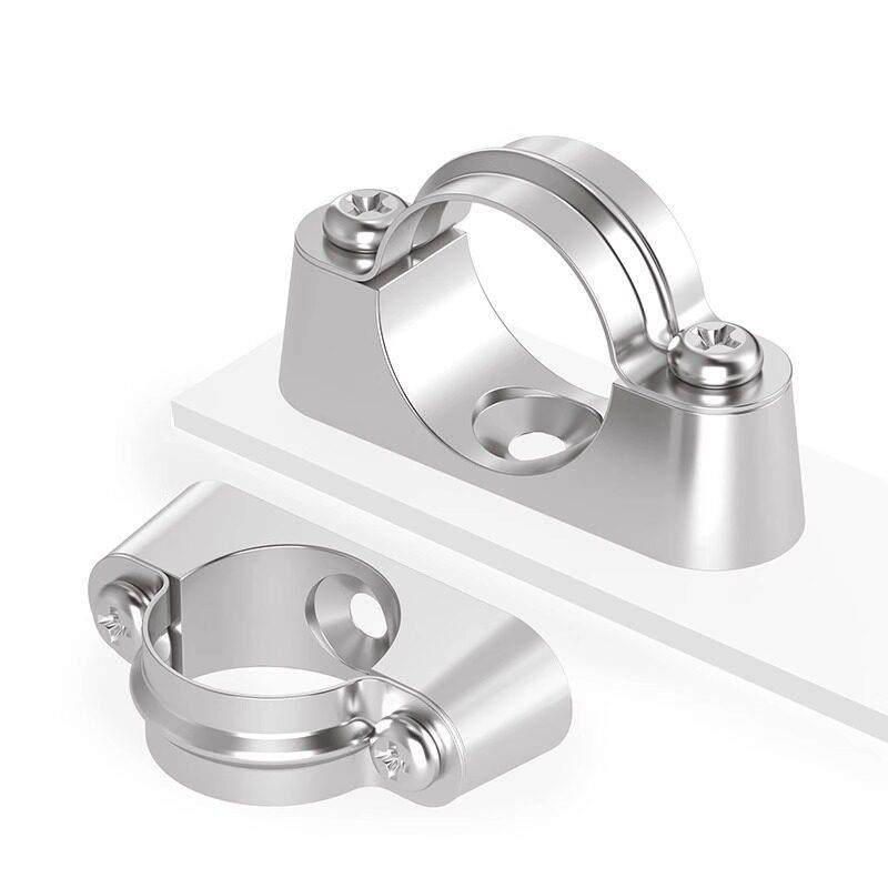 304不锈钢离墙码元宝卡马鞍卡管卡管夹支架固定骑马卡20-25-32mm,五金/工具,管夹/管卡/管支架,淘宝优惠券,粉丝福利购,淘宝优惠卷