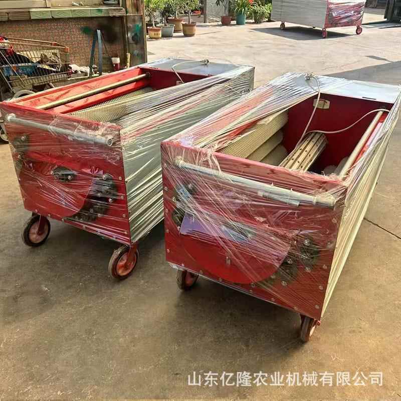 ECN核桃壳青皮壳剥扒皮机山核桃去皮清洗机毛刷滚动式水循环剥机