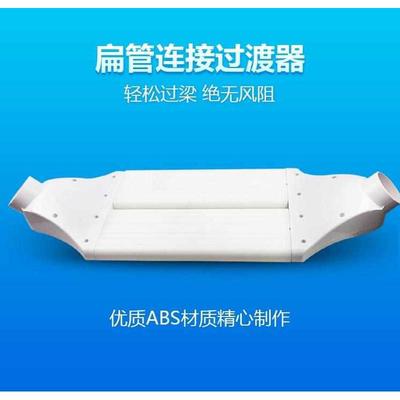 设备墙器管道变径头转扁新风系统送排方便固定过梁器排风管转接头
