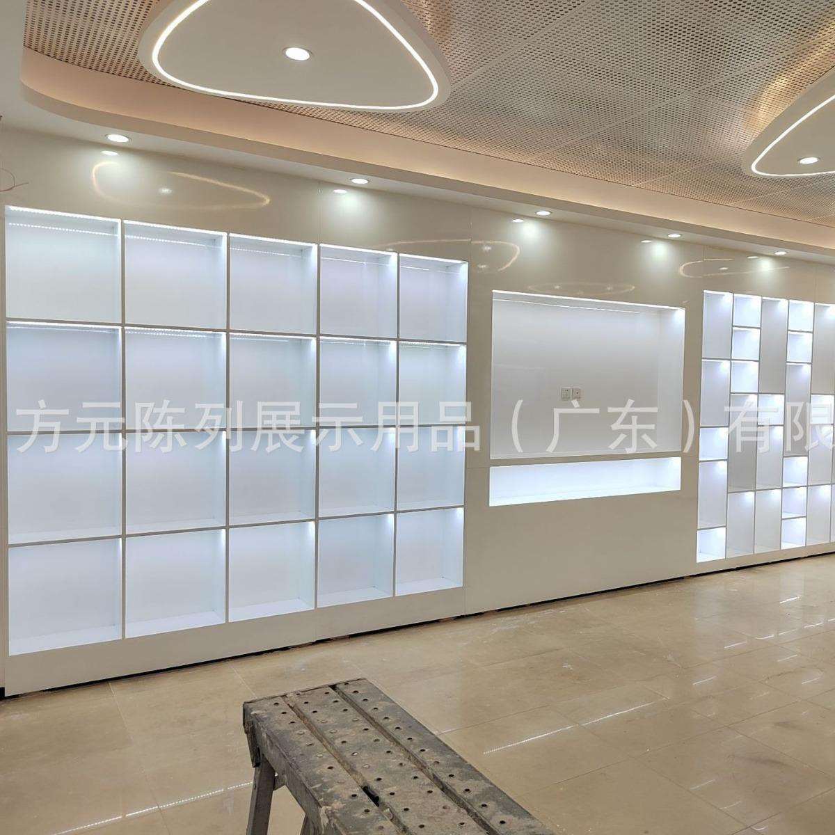 样品间展览道具 企业展厅墙面展柜制作 整店设计 公司 会议厅立式