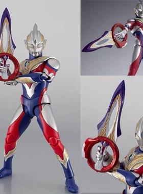 SHF终极闪耀赛罗奥特玩具黄金特利迦德凯可动手办模型生日礼物