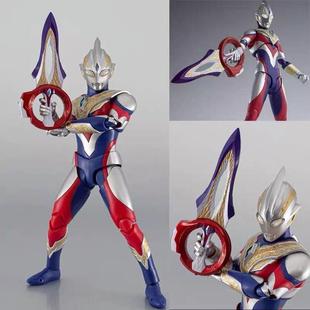 SHF终极闪耀赛罗奥特玩具黄金特利迦德凯可动手办模型生日礼物