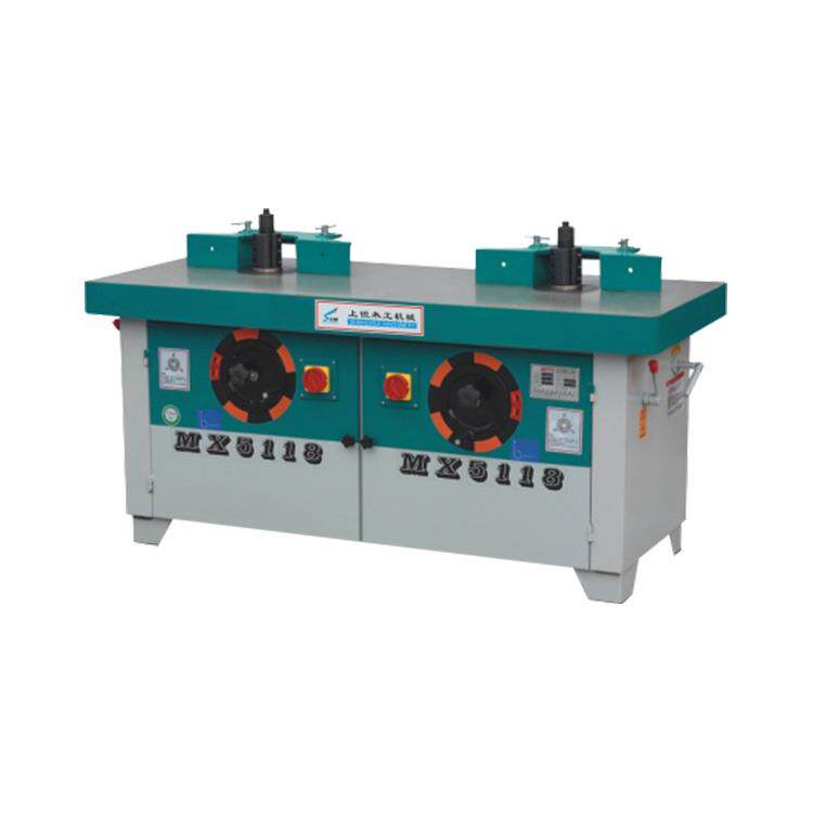 上锐单轴双轴推台立铣床修边打线条大锣机打槽机立式双轴木工铣床