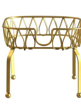 果汁罐架子4L5L8L饮料罐底座甜品台木质底托 托酿酒罐啤酒桶铁艺