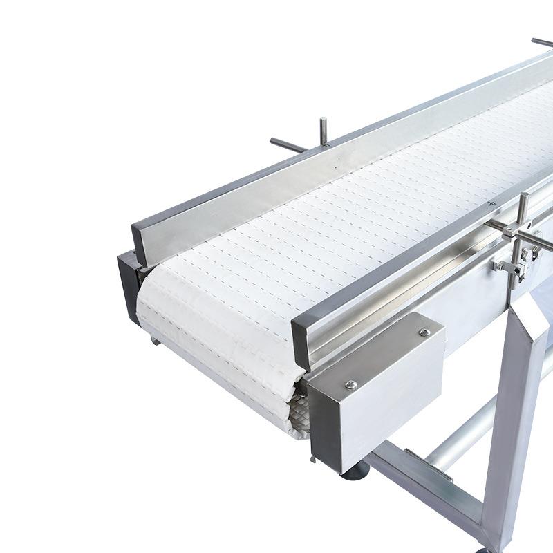 自动化皮生产线输送机白色钢PU生薯片食品带XB-SP56带花不锈水平